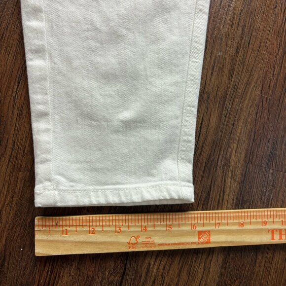 Judy Blue Drawstring Tapered Jeans White Women’s 7/28 - Picture 9 of 10